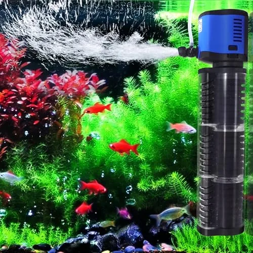 COOSPIDER Aquarium Filter 260GPH for 30-75 Gallon Tanks