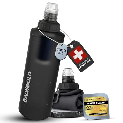 Bachgold Squeeze Dual-Stage Foldable Bottle Filter 33.8oz
