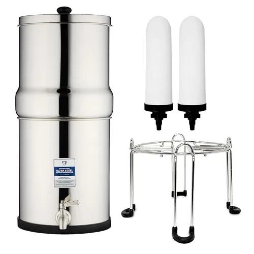Survivor Filter Ultra Gravity 2.25-Gal Stainless Steel Filter