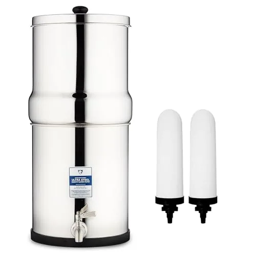 Survivor Filter Ultra Gravity Filter 2.25-Gal Stainless