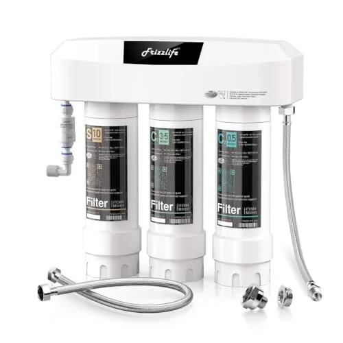 Frizzlife SK99 Under Sink Filter 0.5 Micron NSF Certified