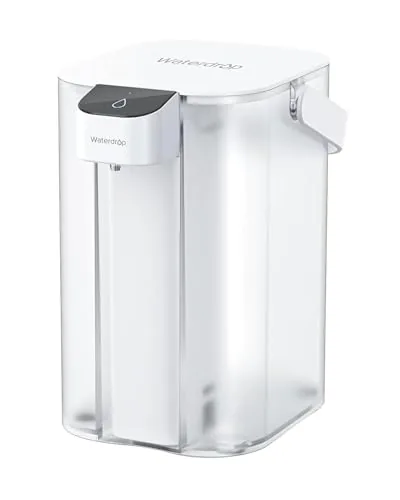 Waterdrop EDC01W Electric Filter Pitcher 15-Cup White