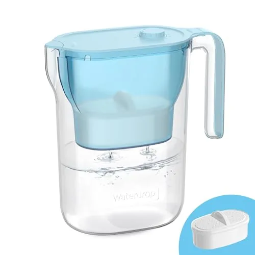 Waterdrop PT-05B-L 7-Cup NSF-Certified Filter Pitcher