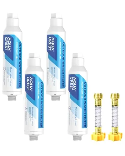 AQUA CREST Hose Hard Water Filter for Car Washing