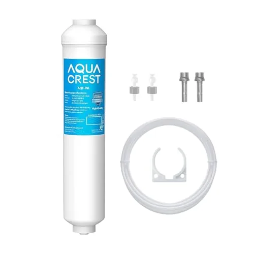 AQUA CREST Inline Water Filter 5-Year Ice Maker