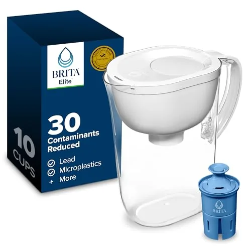 Brita Elite 10-Cup Pitcher 6-Month Filter Cycle