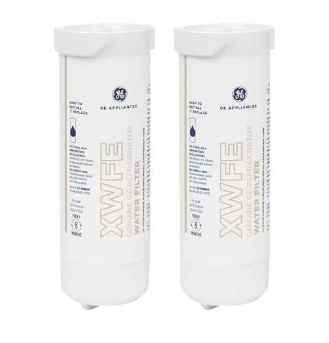 GE XWFE Refrigerator Water Filter 2-Pack NSF Certified