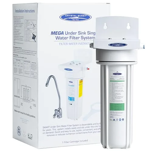 Crystal Quest Nitrate Removal Inline Water Filter 3000 Gal