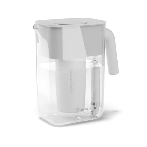 Culligan ZeroWater 12-Cup Pitcher with PFAS and Lead Filtration