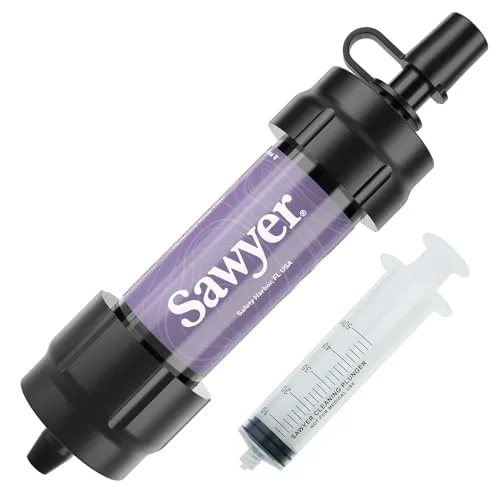 Sawyer Mini SP350 Ultra-Light Water Filter, Purple