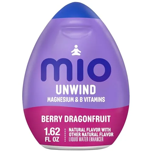 Mio Unwind Berry Dragonfruit Water Enhancer with Magnesium