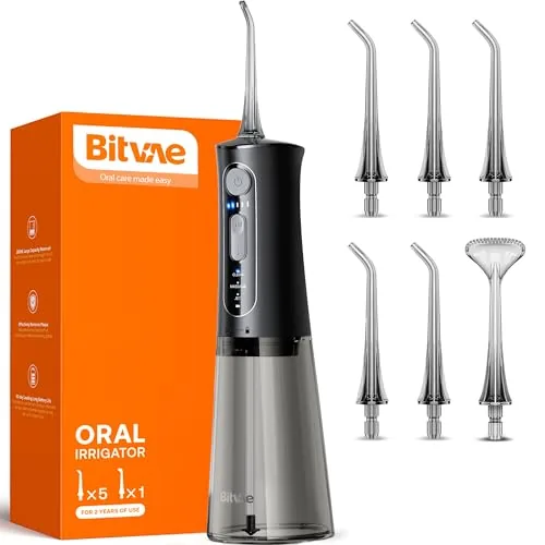 Bitvae Cordless Water Flosser 40-Day Battery Life