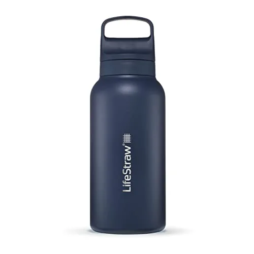LifeStraw Go 1L Insulated Steel Filter Bottle