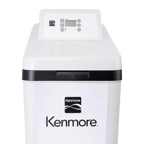 Kenmore 350 Water Softener, 32,000 Grain with IntelliSoft AI