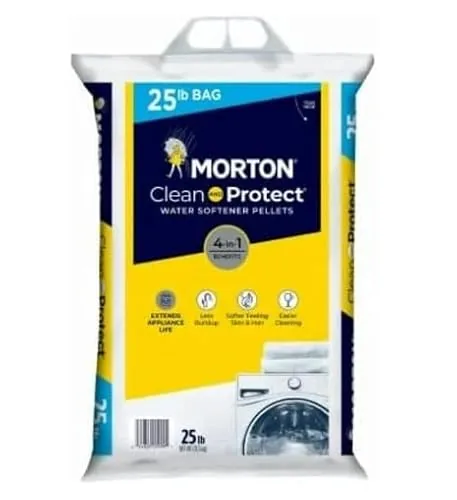 Morton Clean and Protect Water Softener Salt 25 LB
