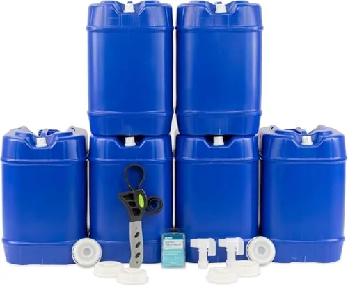 Legacy Premium 5-Gal Emergency Water Tanks 30-Gal Set