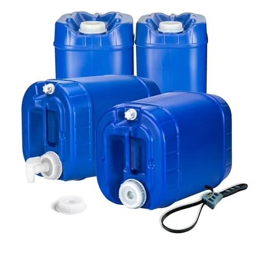 Legacy Premium 5-Gal Stackable Emergency Water Tanks 20 Gal
