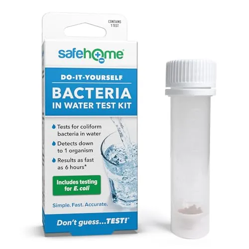 Safe Home DIY Bacteria Water Test Kit 1-Pack