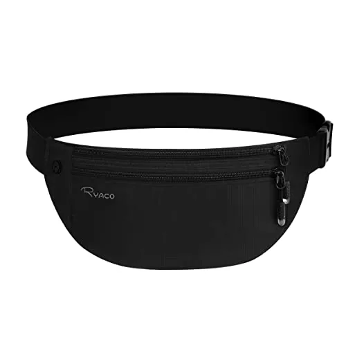 Ryaco RFID Money Belt Hidden Travel Waist Wallet