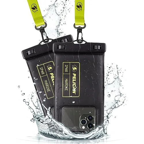 Pelican Marine Waterproof Phone Pouch 2-Pack IP68