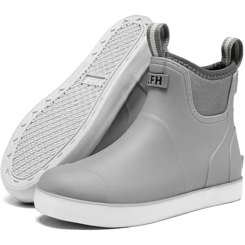 CKWLXQY Women's Waterproof Ankle Deck Boots Anti-Slip