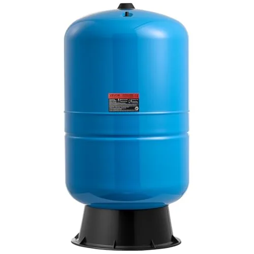 VEVOR 30-Gallon Vertical Well Pressure Tank Carbon Steel