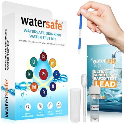 Watersafe 9-Contaminant Home Drinking Water Test Kit
